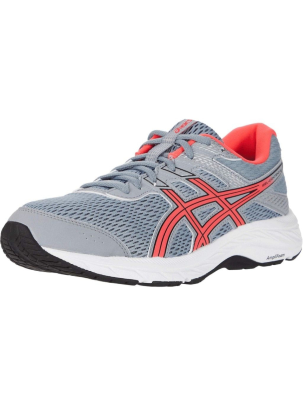 ASICS Gel Contend 6 Women's Athletic Running Shoes Grey Pink Colorway Size 6W